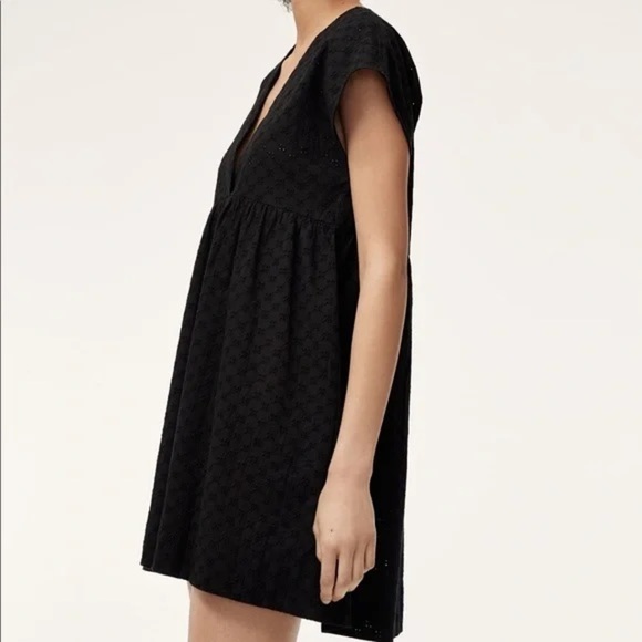 WILFRED | Misha Dress Black Eyelet babydoll | S - Picture 2 of 7